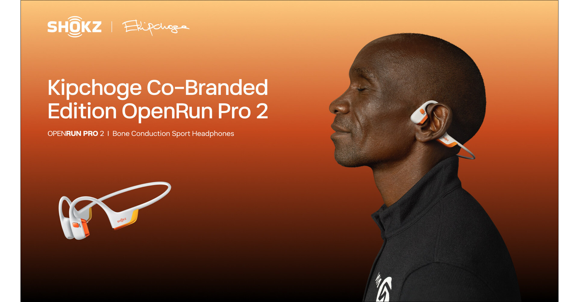 Shokz Partners with Marathoner Eliud Kipchoge to Release Limited 
