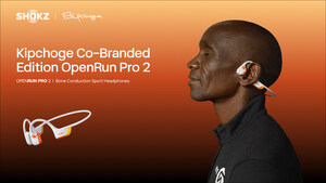 Shokz Partners with Marathoner Eliud Kipchoge to Release Limited-Edition Version of the Revolutionary OpenRun Pro 2