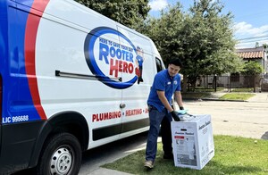 Rooter Hero Plumbing &amp; Air partners with local charity to help a local senior in need