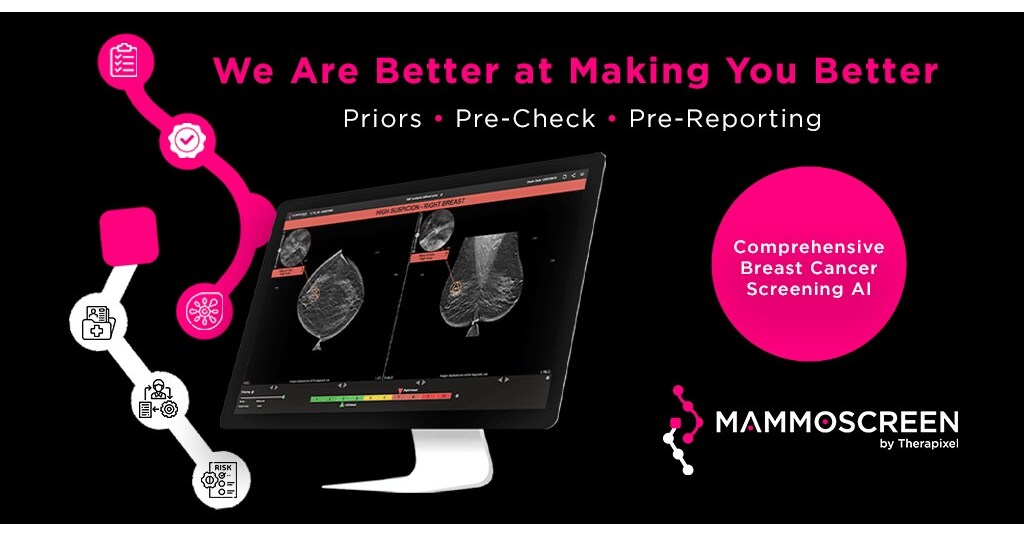 Therapixel Announces Two New FDA Clearances for its Most Advanced Breast Cancer Screening AI Solution