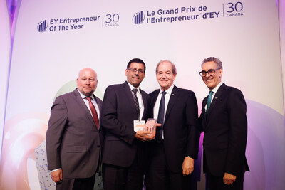 Le Grand Prix de l'Entrepreneur d'EY 2024 du Québec rend hommage à un pionnier canadien, Serge Godin