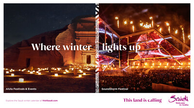 Winter in Saudi includes AlUla Festivals, Riyadh Season and events