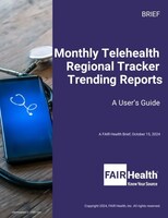 FAIR Health Launches Telehealth Tracker Trending Reports, Revealing Trends over First Six Months of 2024