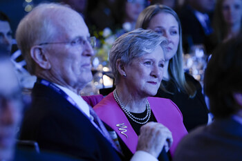 Larry Henriques, Diana Henriques during The 2024 Gerald Loeb Awards presented by UCLA Anderson, held at the Rainbow Room in New York City, New York, USA, Thursday October 10, 2024. 
Credit: Jennifer Graylock-Graylock.com