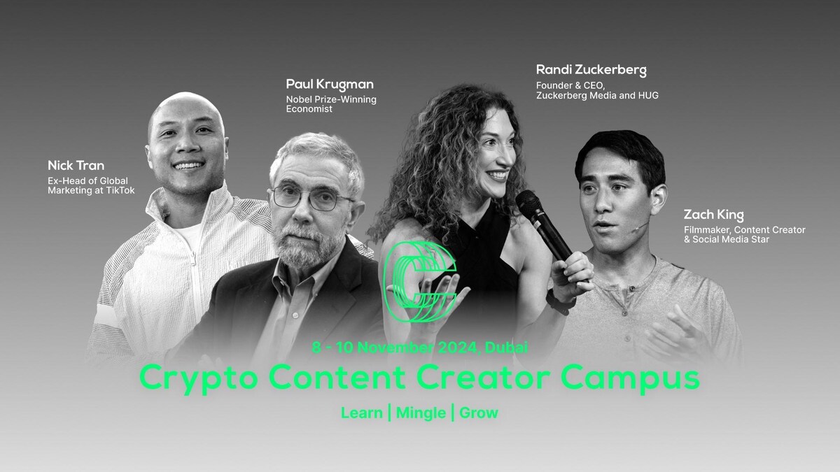 Crypto Content Creator Campus (CCCC) Unveils Star-Studded Speaker Lineup  for Inaugural Event