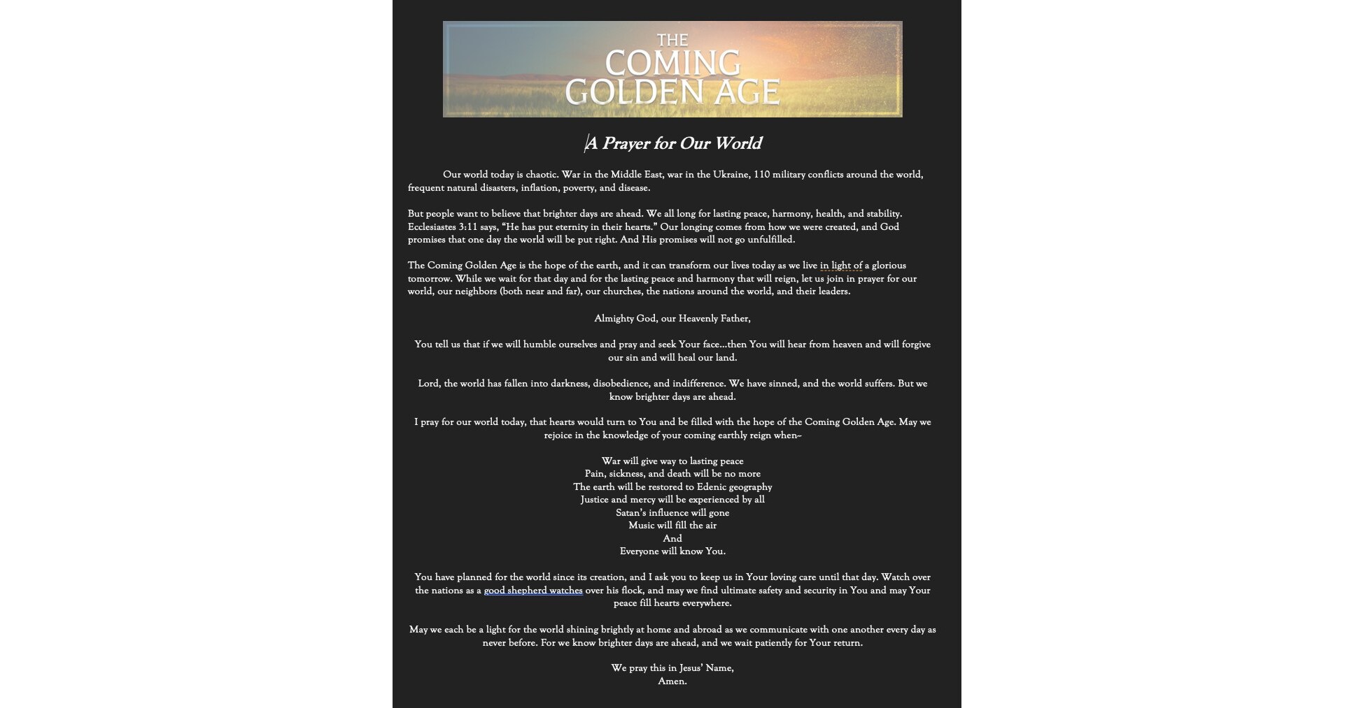 Does Utopia Exist? David Jeremiah Launches New Teaching Series and Book