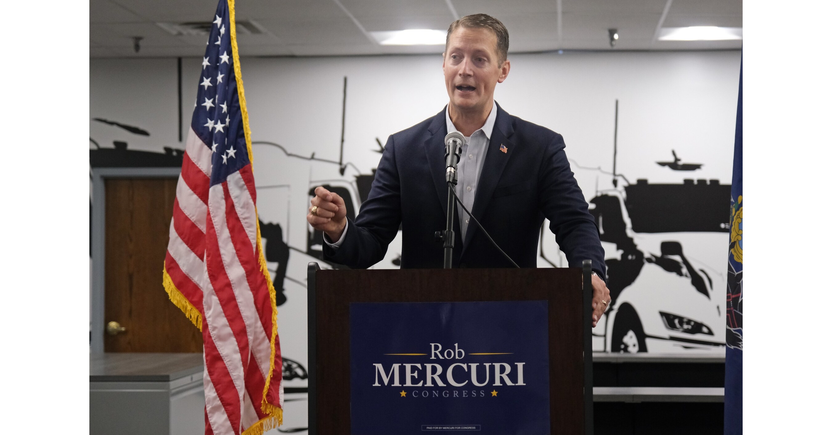 U.S. House of Representatives Speaker Mike Johnson, Candidate Rob ...