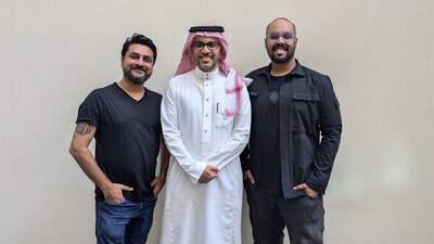 Left to Right - Sharan Tulsiani (Co-Founder & CEO, Jetapult), Ali Aharbi (Founder & CEO, UMX Studio) and Yash Baid (Co-Founder & COO, Jetapult)