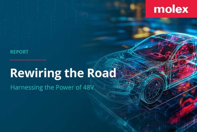 Molex’s new report explores the transition from 12V to 48V electrical systems and how they’re expected to transform vehicle performance, efficiency and functionality.