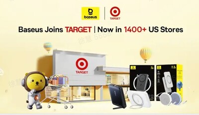 Baseus Officially Launches in Over 1,400 U.S. Target Stores