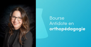 La 2e Bourse Antidote en orthopédagogie attribuée à Marie-Josée Barbeau