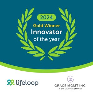 LifeLoop wins Innovator of the Year as partnership with Grace Management, Inc. demonstrates impressive ROI in senior living