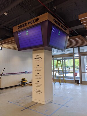 Queuing Kiosk for Wayfair Order Pick Up