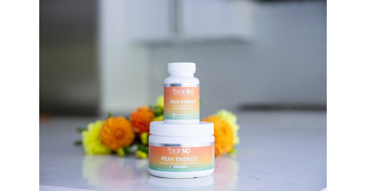 BrainMD Launches Revolutionary Energy Supplement: Peak Energy for Enhanced Focus and Physical Performance