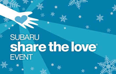 For the past 16 years, through the Subaru Share the Love® Event, Subaru and its retailers have donated to charities like the ASPCA®, Make-A-Wish®, Meals on Wheels America, and the National Park Foundation, as well as over 2,300 hometown charities. By the end of this year, our seventeenth year, Subaru will have donated over $320 million.