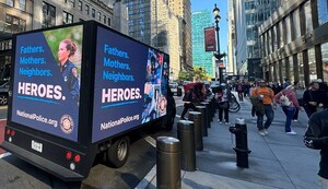 The National Police Association Mobile Billboard Brings the Support the Police Message to Manhattan