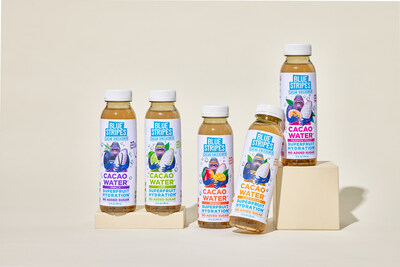 Blue Stripes Cacao Water - All Flavors