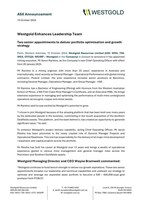 Westgold Enhances Leadership Team (CNW Group/Westgold Resources Limited)