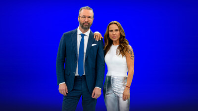 Attorney Sweet James and Kate Del Castillo pose for their new partnership