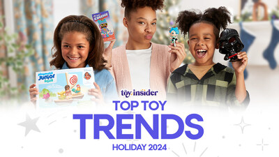 The Toy Insider revealed the top toy trends of 2024 and expert toy picks from each trend for easy holiday shopping.