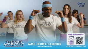 "Ted Lasso" Goalie, Moe Jeudy-Lamour, Debuts Hot New Thenar Workout for Strong Thumbs with FREE Fitness Equipment - Clean Cult's Laundry Detergent Sheets