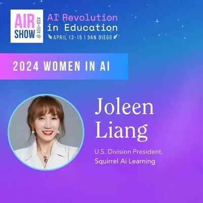 image 1 Dr. Joleen Liang of Squirrel Ai Wins the AI Revolution in Education Award