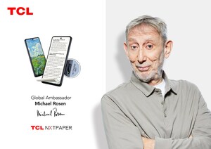 TCL ernennt Michael Rosen zum globalen Botschafter für die Förderung des Lesens und der Alphabetisierung