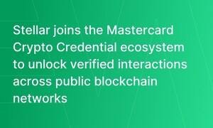 Stellar joins the Mastercard Crypto Credential ecosystem to unlock verified interactions across public blockchain networks