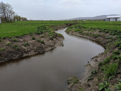 A major wetland and waterway restoration project to mitigate flood risks in the Lorette River sub-watershed