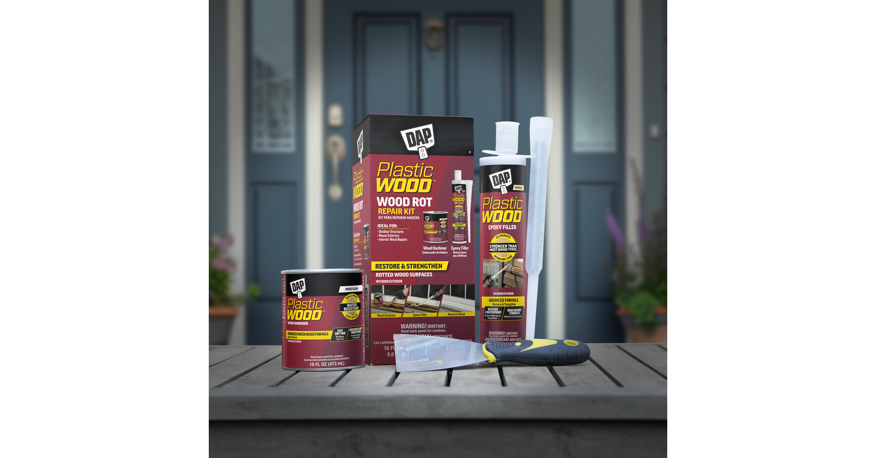 DAP Launches Plastic Wood™ Wood Rot Repair Kit for Easy and Effective ...