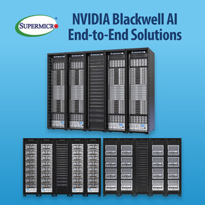 Supermicro's vloeistofgekoelde SuperClusters voor AI-datacenters, aangedreven door NVIDIA GB200 NVL72- en NVIDIA HGX B200-systemen, bieden een nieuw paradigma voor energie-efficiënte Exascale Computing