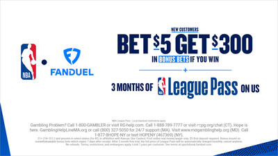 FanDuel is tipping off the NBA season by bringing fans a three-month subscription to NBA League Pass.