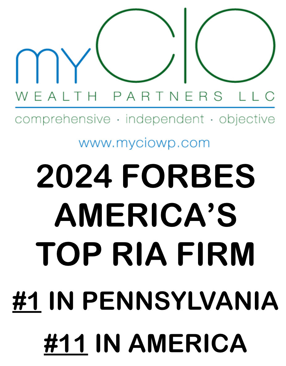 myCIO Wealth Partners Ranks 11th Nationally (1st In Pennsylvania) on Forbes America's Top RIA Firms List for 2024