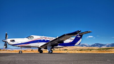 A Life Flight Network Pilatus PC-12.