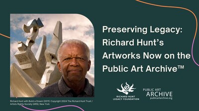 Preeminent American Sculptor Richard Hunt's Artworks Now on the Public Art Archive™