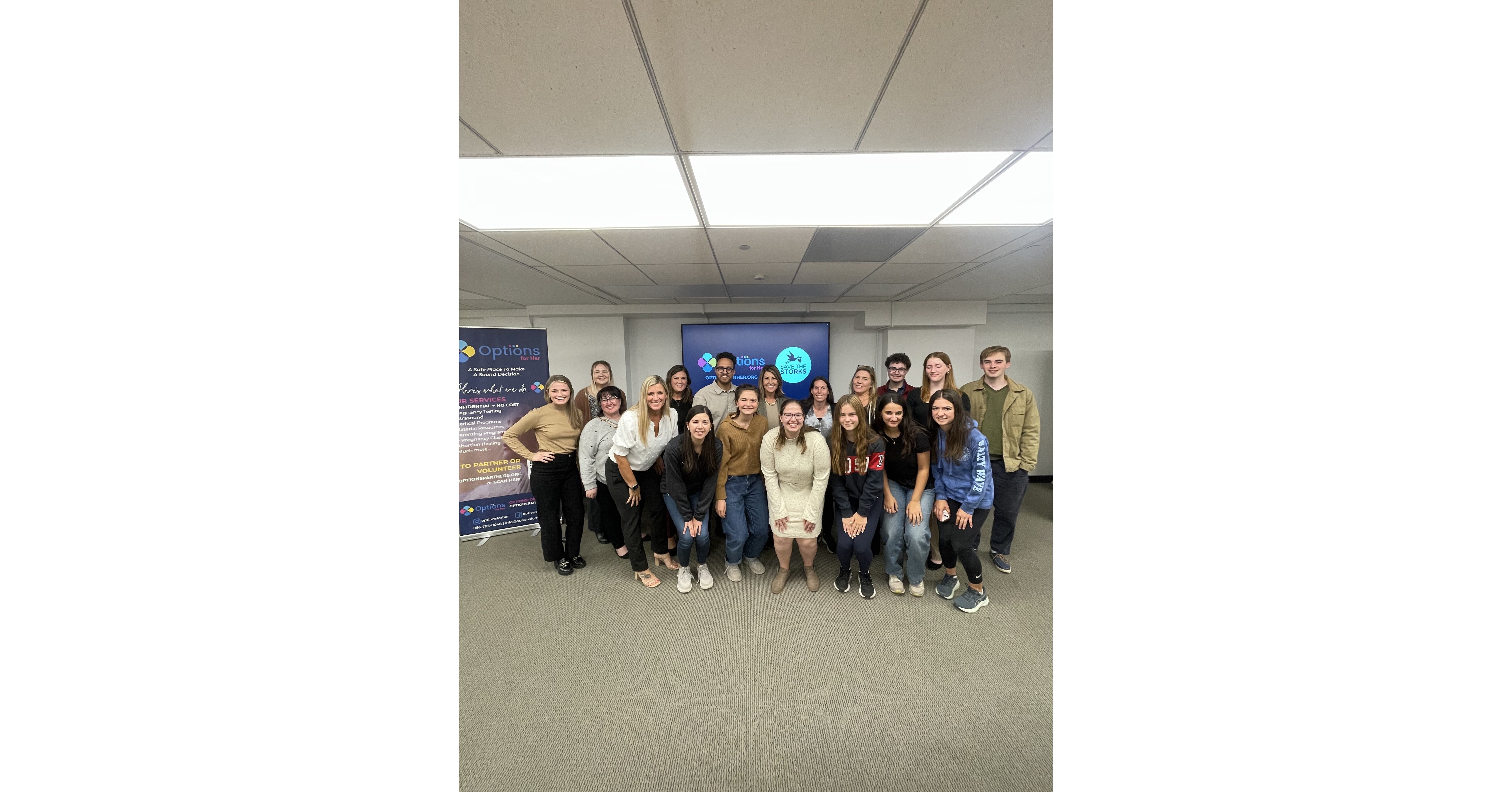 Save the Storks and Options for Her Teams Meet with Princeton University Students on Campus