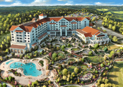 The Silver Dollar City Resort will feature never-before-seen vistas of the Ozark Mountains and Table Rock Lake, along with unparalleled access to Silver Dollar City theme park.