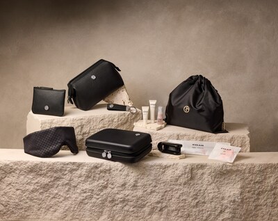 EVA Air's Royal Laurel Class Giorgio Armani amenity kits