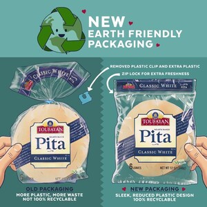 Honoring Our Past, Protecting the Future: Toufayan Rolls Out Sustainable Packaging Makeover for Its Iconic Pita and Beloved Baked Goods