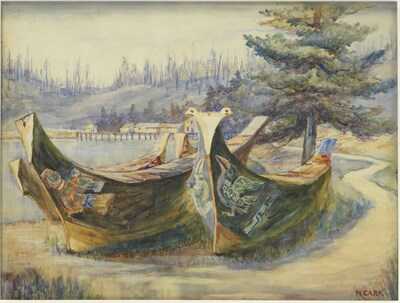 Privately-held for decades, rare Emily Carr watercolour heads to Audain Art Museum in Whistler