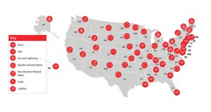 LexisNexis U.S. Home Trends Report Highlights Impact of Severe Storms as Catastrophic Claims Climb to Record Levels