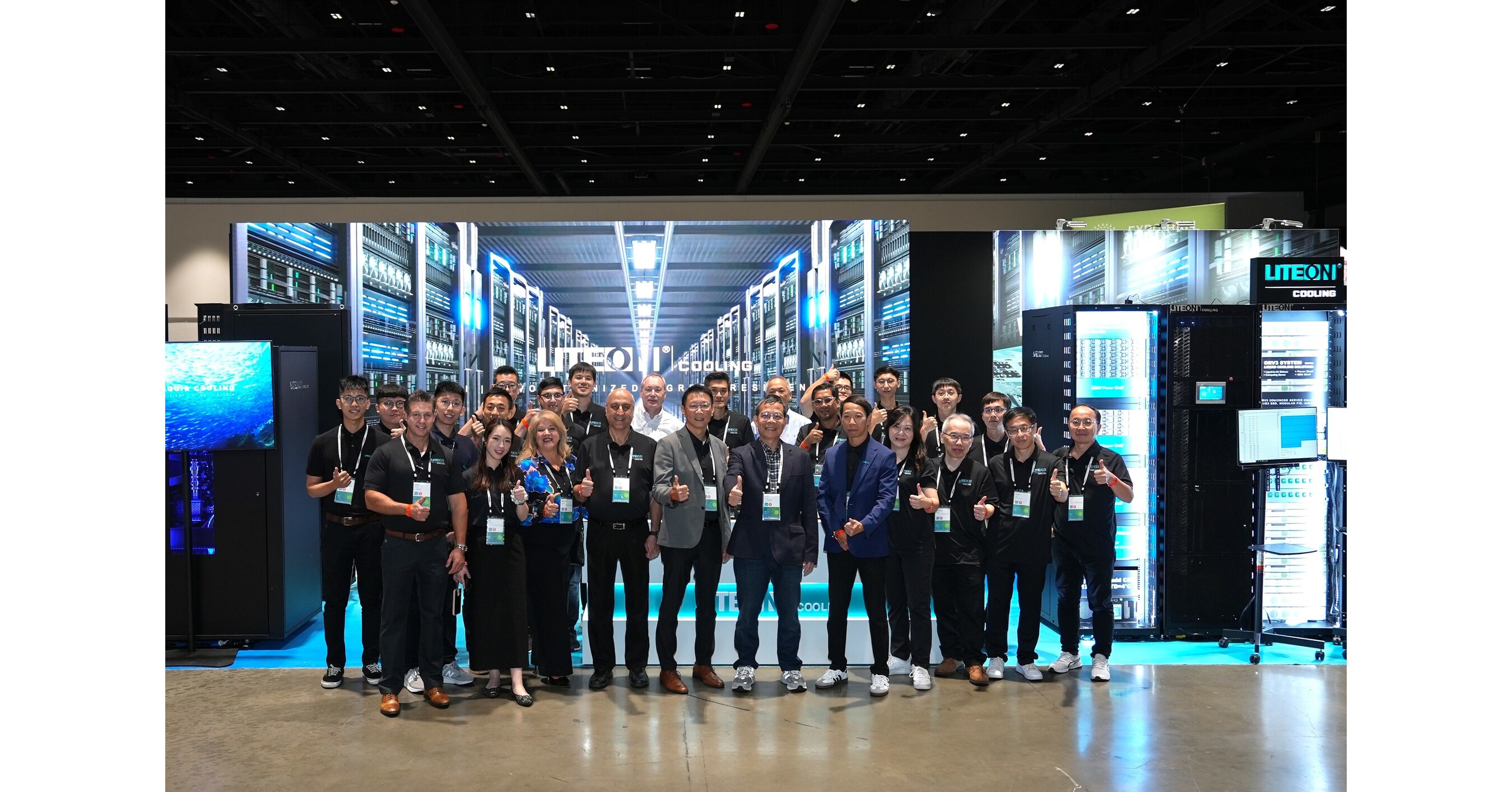 LITEON Debuts Integrated AI Cloud Server Rack Solutions Powered by