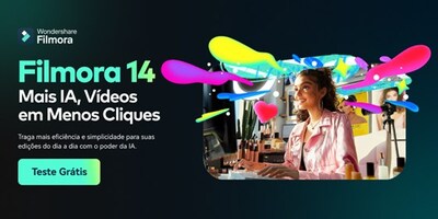 Filmora 14 já está disponível.