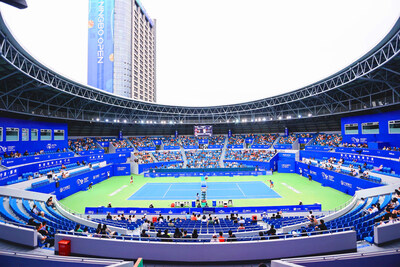 The competition venue of the Ningbo Open