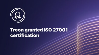 Treon granted ISO 27001 certification