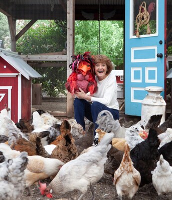 Zee the Chicken gets repurposed for an animal rescue PSA, puppeteered by IIM's Lee Armstrong