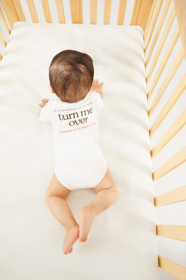 Huggies Safe Sleep Bodysuit "Turn Me Over"