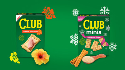 CLUB® CRACKERS UNVEILS A FIRST-OF-ITS-KIND SWEET HAWAIIAN CRACKER