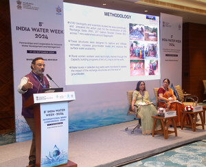 Innovating for Water Security: The Art of Living's Vision at the 8th India Water Week-2024