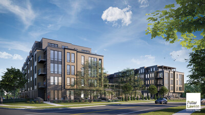 Lock Lane Apartments Rendering